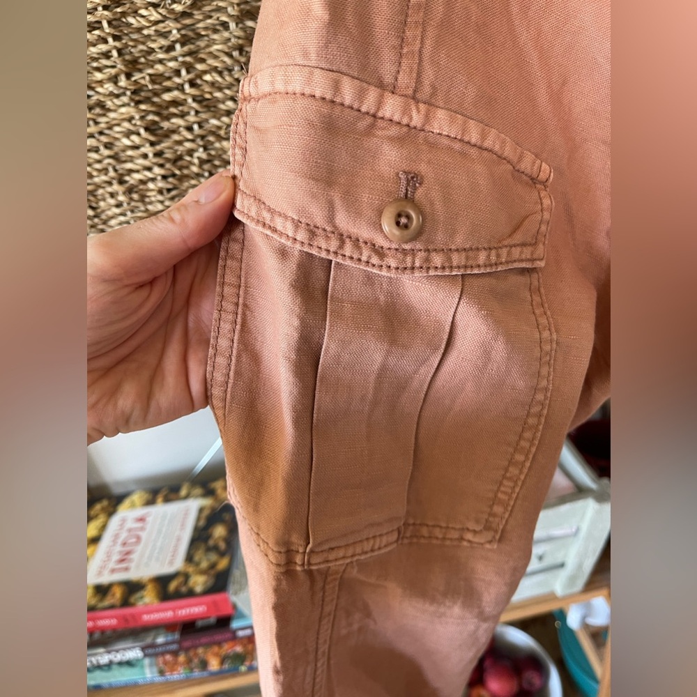 GAP Peach Cargo Track Pants - Picture 3 of 9